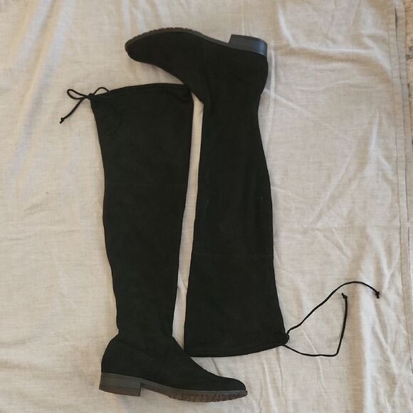 Unisa Women's Black Over-the-Knee Boots Size 8.5 - Picture 1 of 3